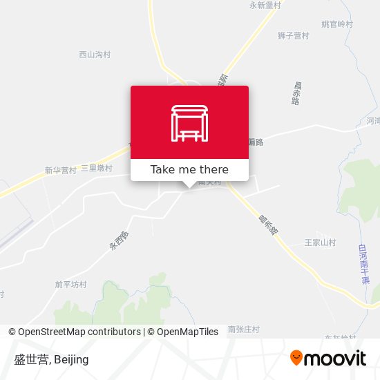 盛世营 map