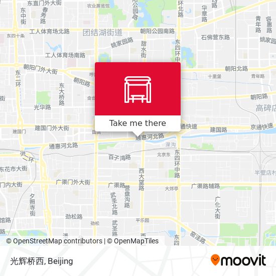 光辉桥西 map