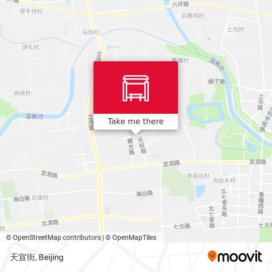 天宣街 map