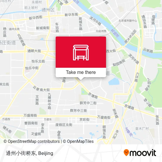 通州小街桥东 map