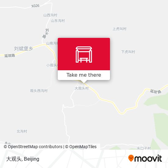 大观头 map