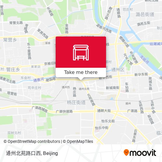 通州北苑路口西 map
