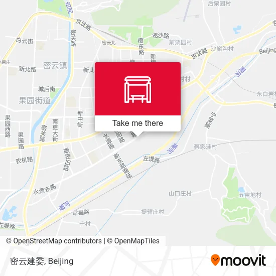密云建委 map