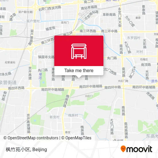 枫竹苑小区 map