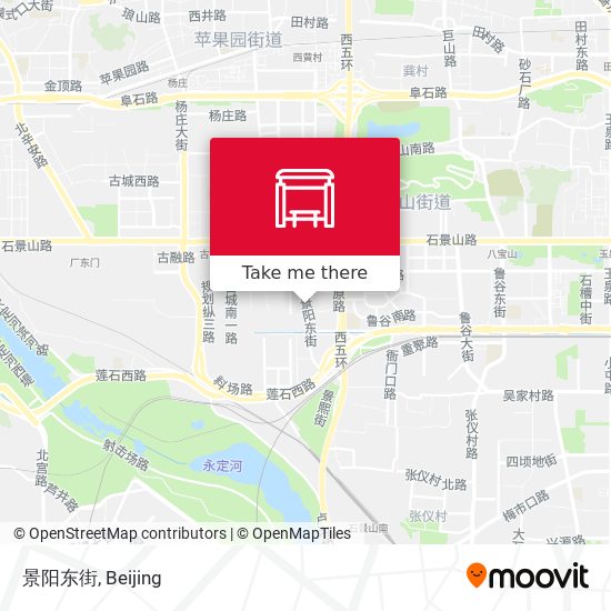 景阳东街 map