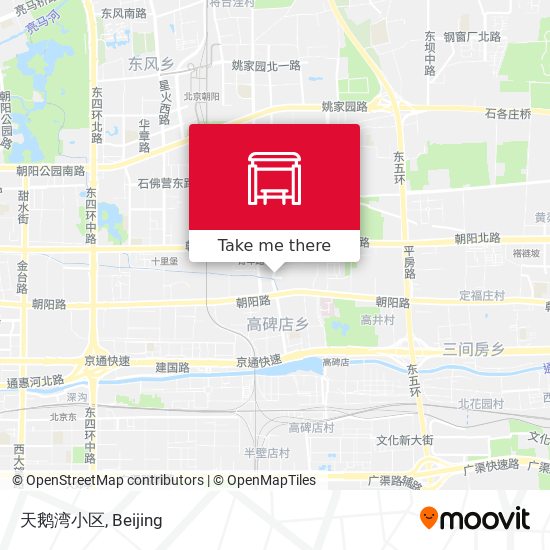 天鹅湾小区 map