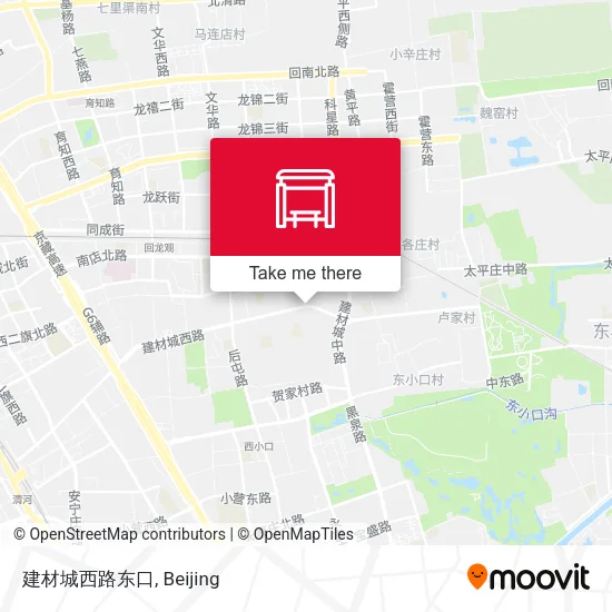建材城西路东口 map