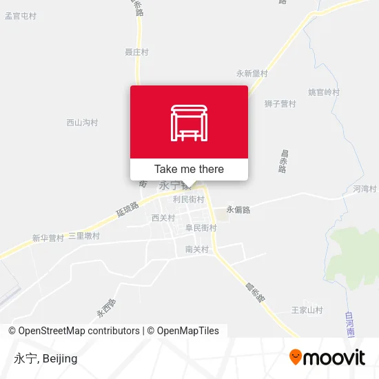 永宁 map