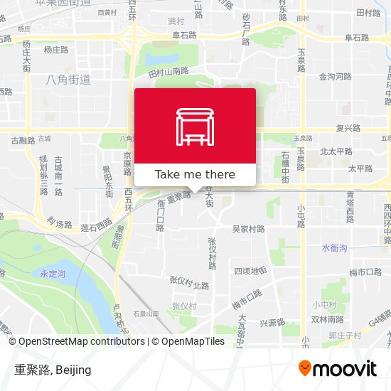 重聚路 map