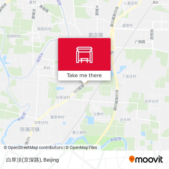 白草洼(京深路) map