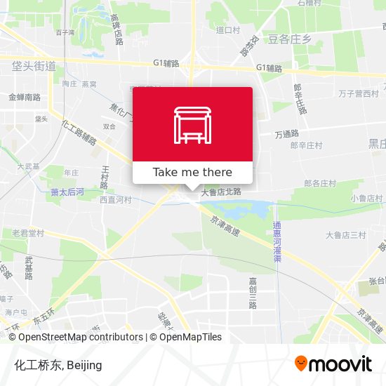 化工桥东 map