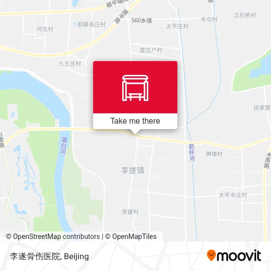 李遂骨伤医院 map