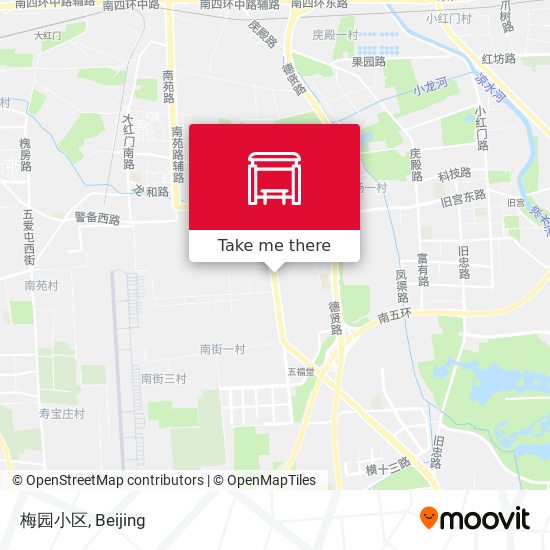 梅园小区 map