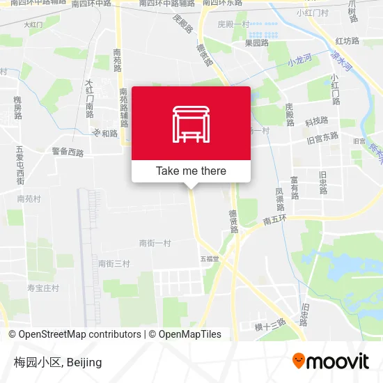 梅园小区 map