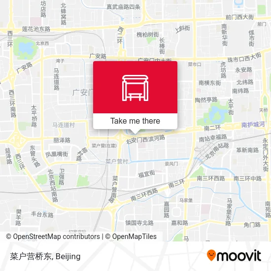 菜户营桥东 map