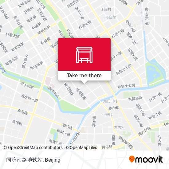 同济南路地铁站 map