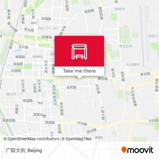 广阳大街 map