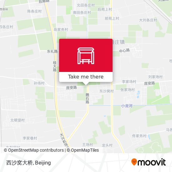 西沙窝大桥 map