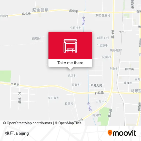 姚店 map