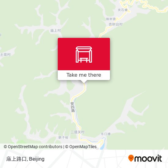 庙上路口 map