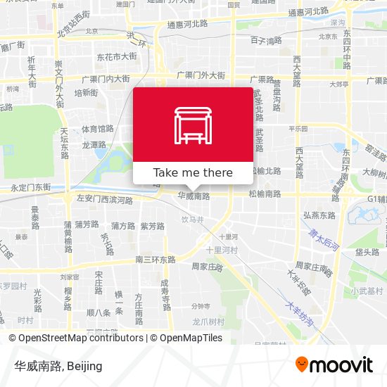 华威南路 map