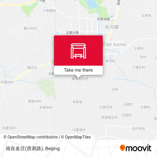 南良各庄(房易路) map