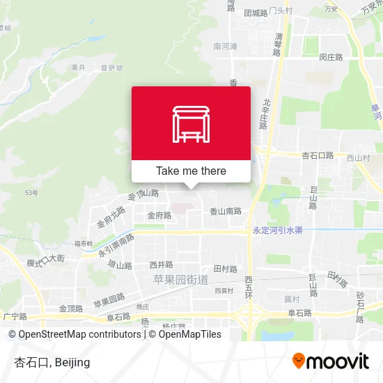 杏石口 map