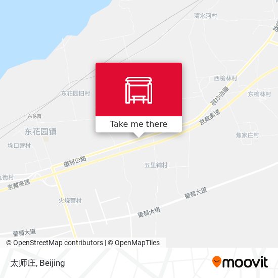 太师庄 map
