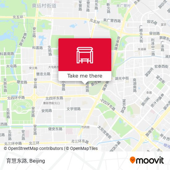 育慧东路 map