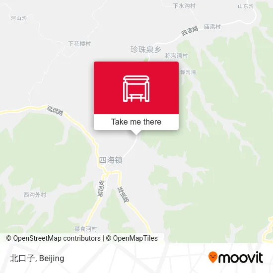 北口子 map
