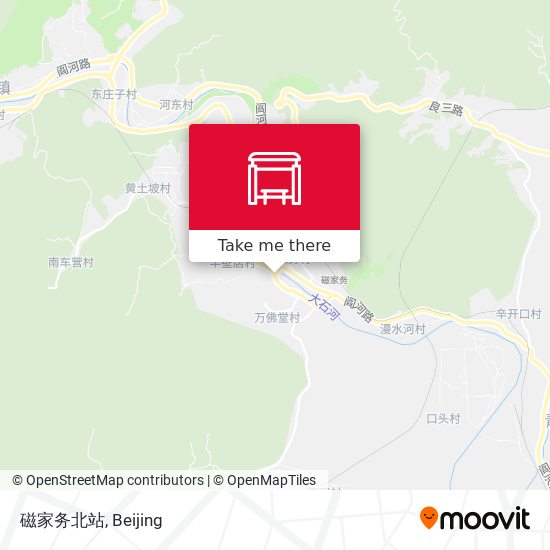 磁家务北站 map