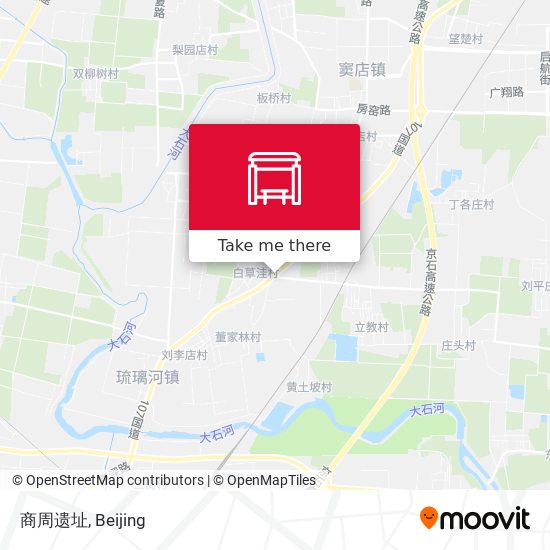 商周遗址 map