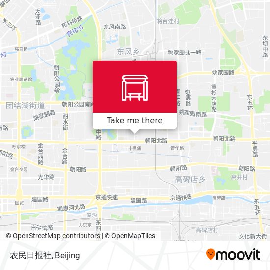 农民日报社 map