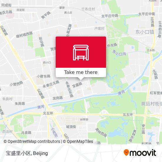 宝盛里小区 map