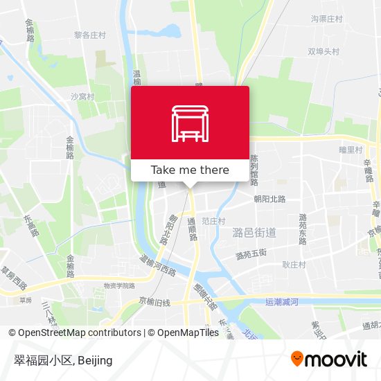 翠福园小区 map