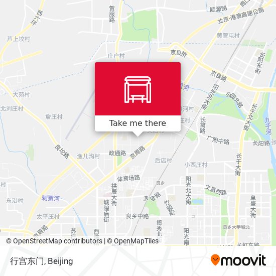 行宫东门 map