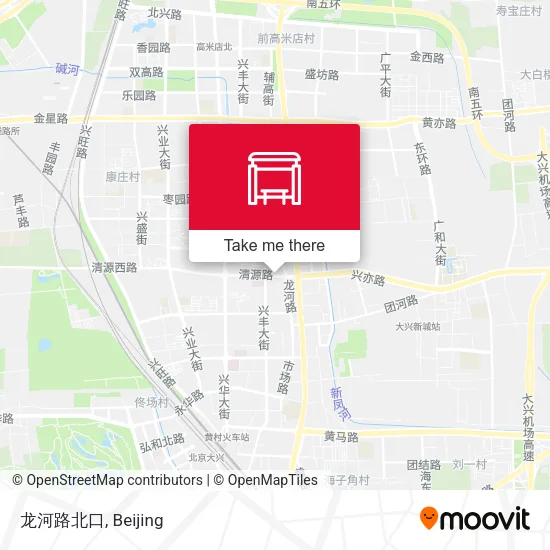 龙河路北口 map