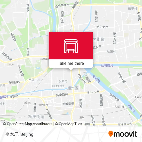 皇木厂 map