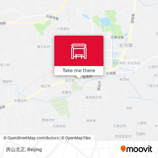 房山北正 map