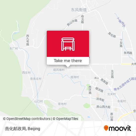 燕化邮政局 map