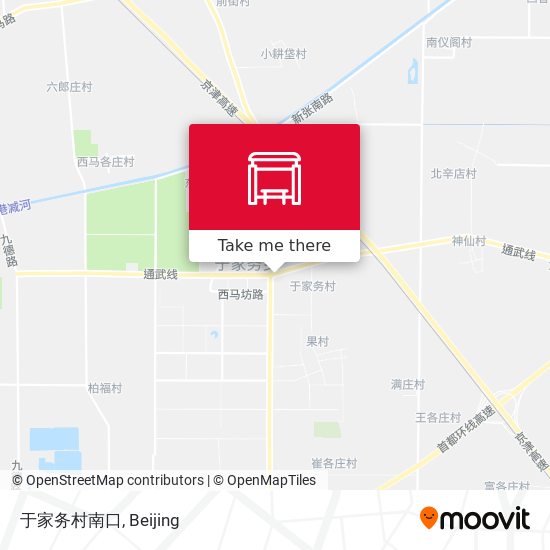 于家务村南口 map