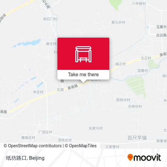 纸坊路口 map