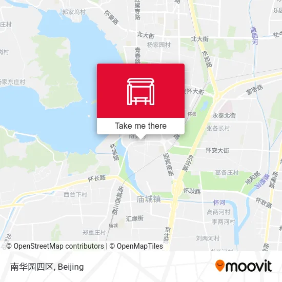 南华园四区 map