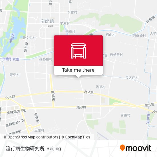 流行病生物研究所 map
