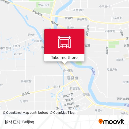榆林庄村 map