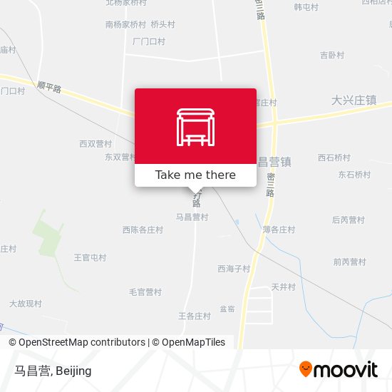 马昌营 map