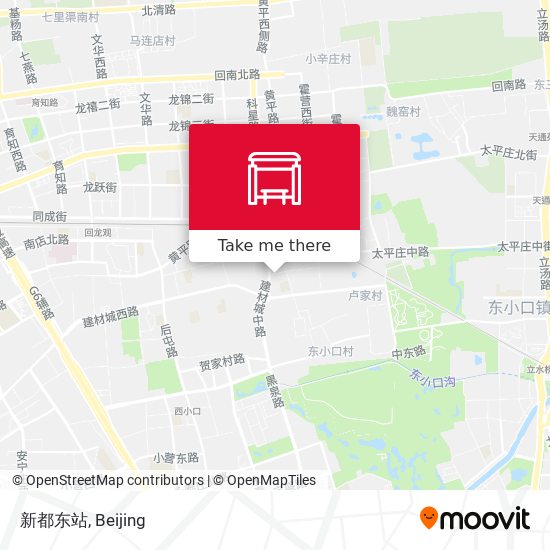 新都东站 map