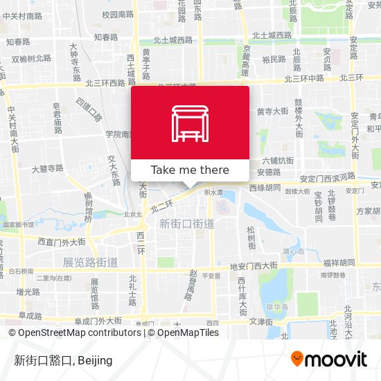 新街口豁口 map