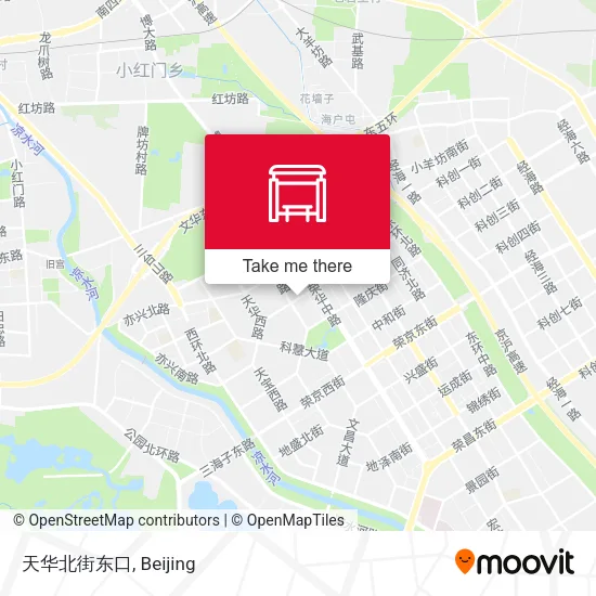 天华北街东口 map