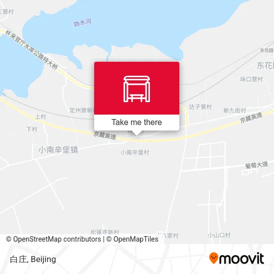 白庄 map
